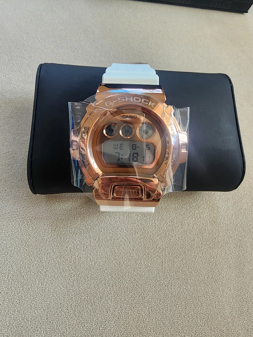 KITH x G-SHOCK GM-6900KTH Rose Gold Limited Edition Watch New